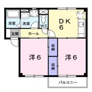 アルエットⅡの間取り画像