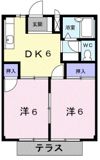 ハイツシャインAの間取り画像