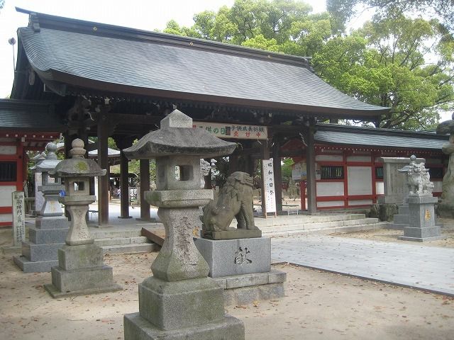 近くの宇美八幡宮まで100m（徒歩2分）