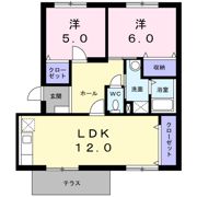 ロイヤルエステート神明Aの間取り画像
