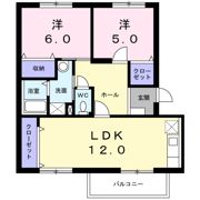 ロイヤルエステート神明Aの間取り画像