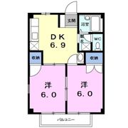 コーポ藤の間取り画像