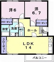 カトルセゾンの間取り画像