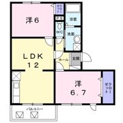 ロジュマン本城の間取り画像