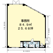 星の宮2丁目事務所の間取り画像