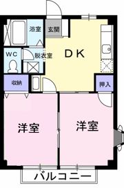 PRIVⅥの間取り画像