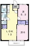 コーポラス春華の間取り画像