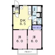 パークハイツUの間取り画像