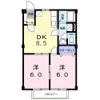 パークハイツUの間取り画像