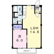 パークハイツUの間取り画像