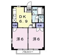 シティハイツ君塚2の間取り画像