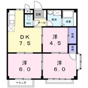 リビエル悠々の間取り画像