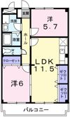 グランフォーレ池上の間取り画像