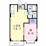 サンライズ永原Bの間取り画像