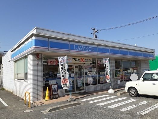 近くのローソン岡山辛川西店まで160m（徒歩2分）