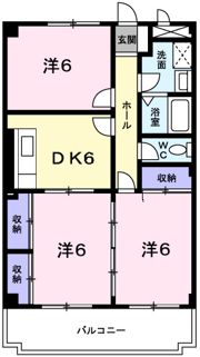 ヴェーデルカーサーの間取り画像