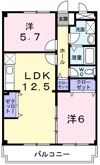 ヴェーデルカーサーの間取り画像