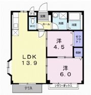 エルディムKAWANAの間取り画像
