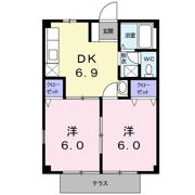 ハイムアレイの間取り画像
