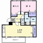 ニューエルディムしみずの間取り画像