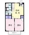 ロイヤルハイツ1の間取り画像