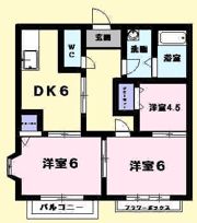 エリール岡本 1号の間取り画像