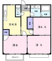 エリール岡本 6号の間取り画像