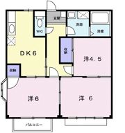 エリール岡本10号の間取り画像