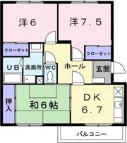 ベルハイムの間取り画像