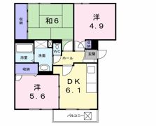 ヴェスタin盾津の間取り画像