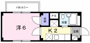 ニューサンライズの間取り画像