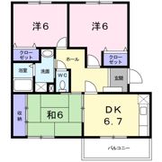 グローバルメゾンの間取り画像