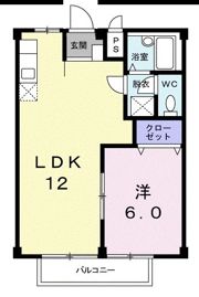 シティハイツ吉田の間取り画像