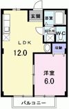 シーサイドハイツの間取り画像