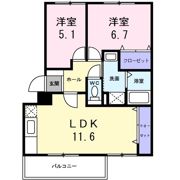 コモド・パレ・SATOの間取り画像