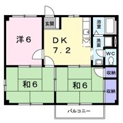 メゾン大樹Aの間取り画像