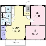 ハイツ・ラフォ－レの間取り画像