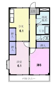 エルパラシオンの間取り画像