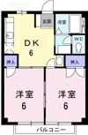 コーポさくらの間取り画像