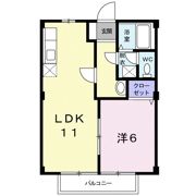 コーポさくらの間取り画像