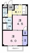 エルディム介良の間取り画像