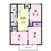 エクセラン三日市の間取り画像