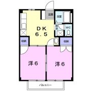 フォレスト山代Aの間取り画像