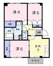 タウンヒルズNの間取り画像