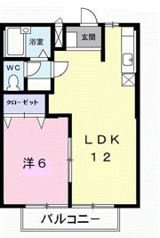 アミニティグリーンⅢの間取り画像