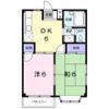 サザン矢口Bの間取り画像