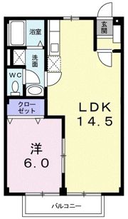 カレントハウスⅡAの間取り画像