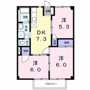 カレントハウスⅡCの間取り画像