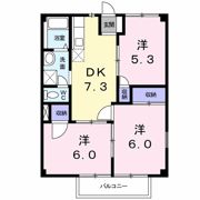 カレントハウスⅡCの間取り画像