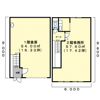野幌末広町倉庫付事務所の間取り画像